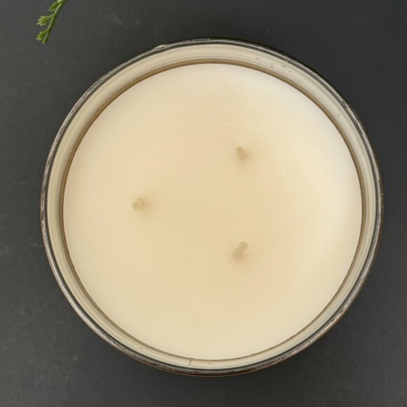 BBW Wicked Vanilla Woods Bath & Body Works 3 Wick Candle - Picture 10 of 13